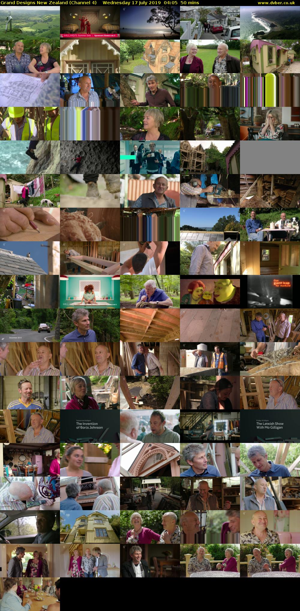 Grand Designs New Zealand (Channel 4) Wednesday 17 July 2019 04:05 - 04:55