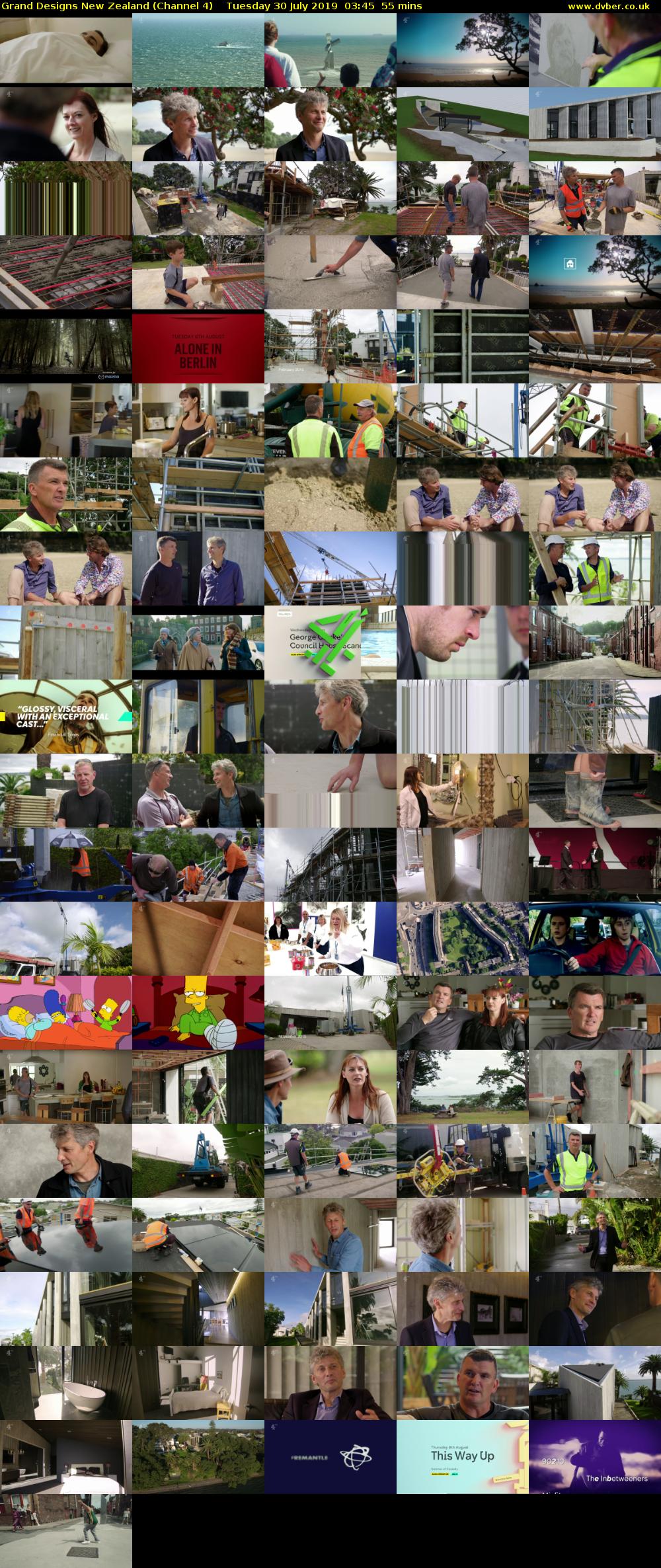 Grand Designs New Zealand (Channel 4) Tuesday 30 July 2019 03:45 - 04:40