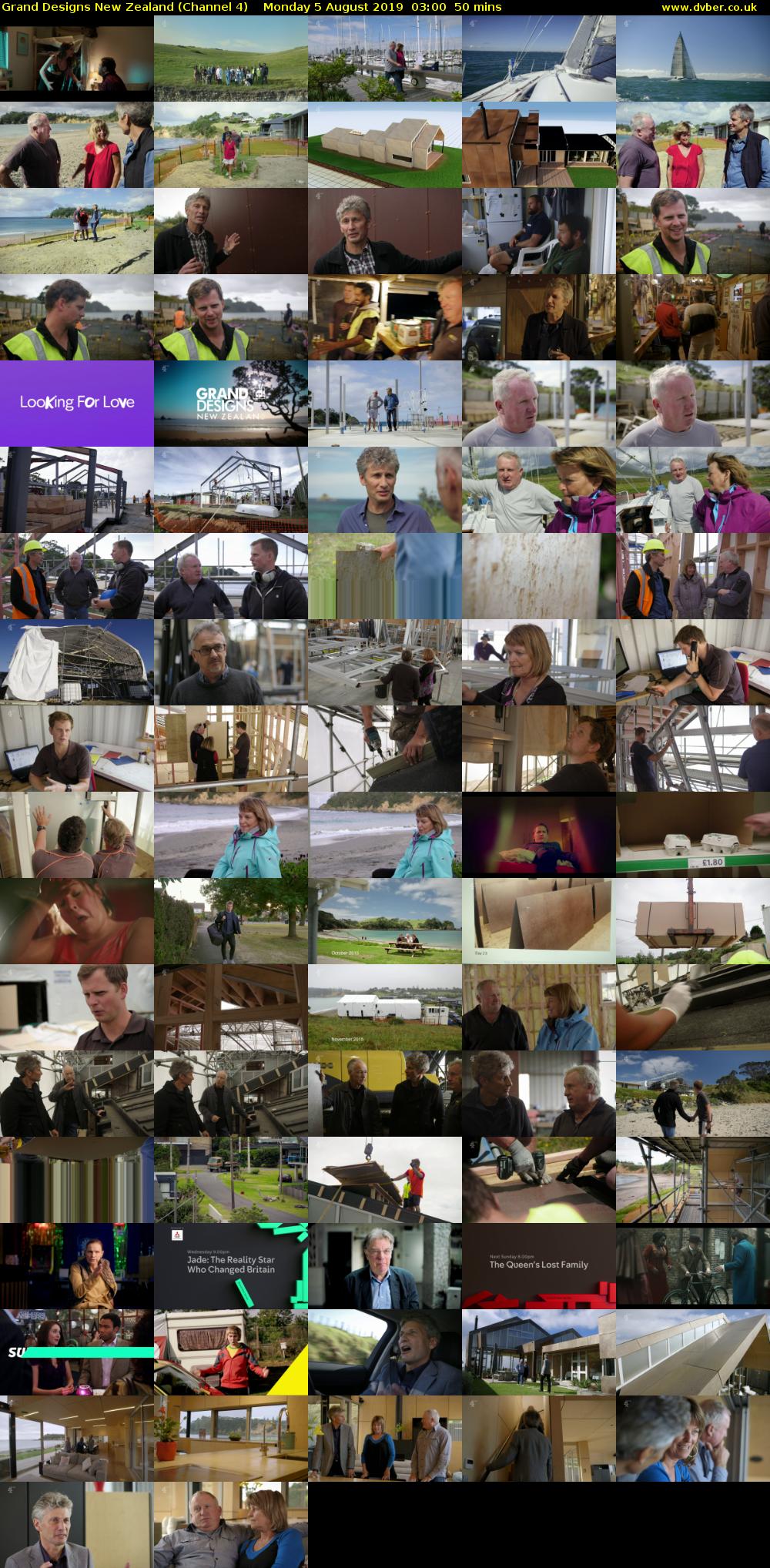 Grand Designs New Zealand (Channel 4) Monday 5 August 2019 03:00 - 03:50