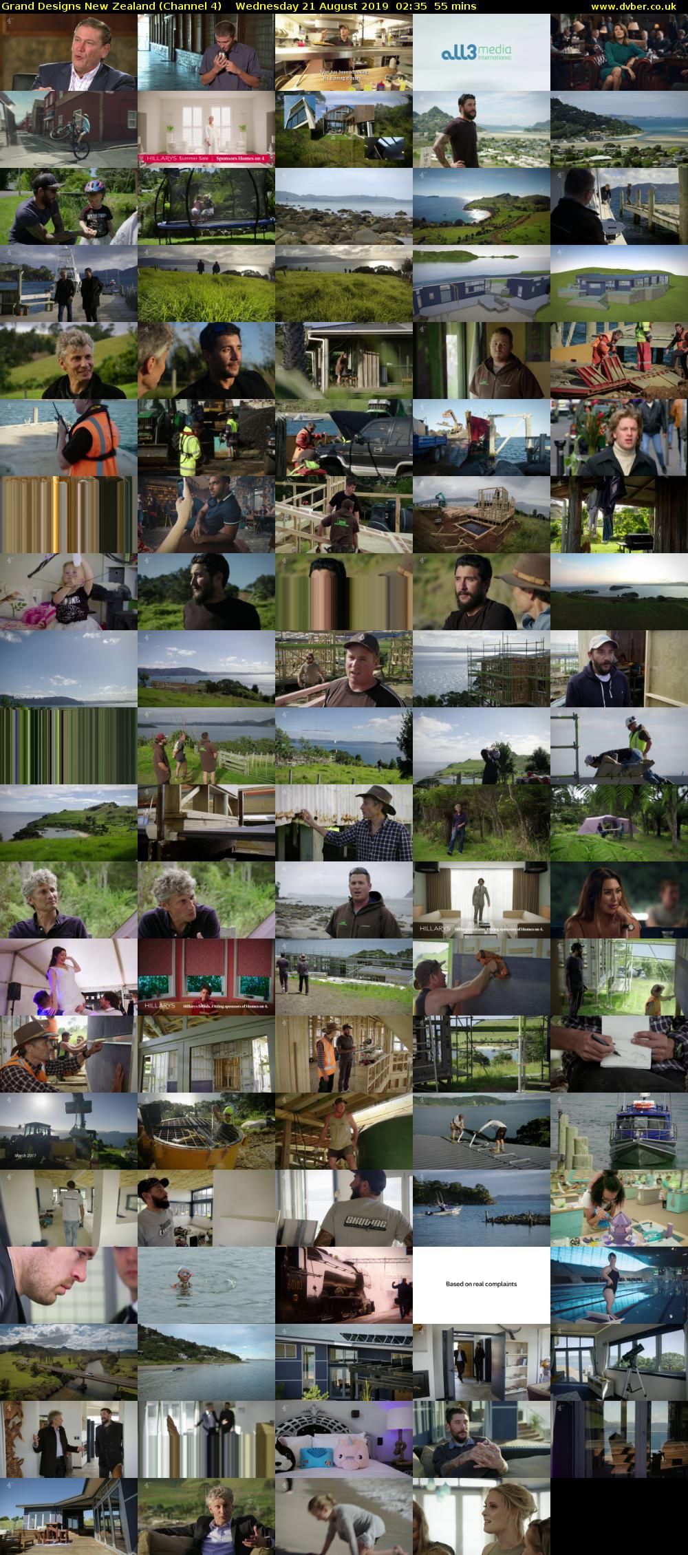 Grand Designs New Zealand (Channel 4) Wednesday 21 August 2019 02:35 - 03:30