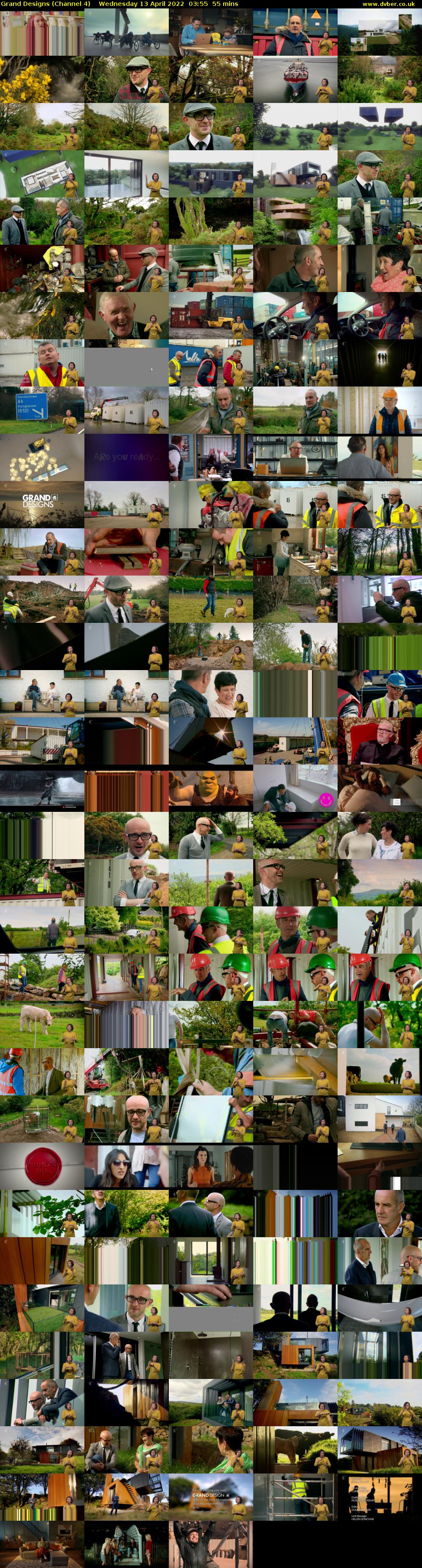 Grand Designs (Channel 4) Wednesday 13 April 2022 03:55 - 04:50