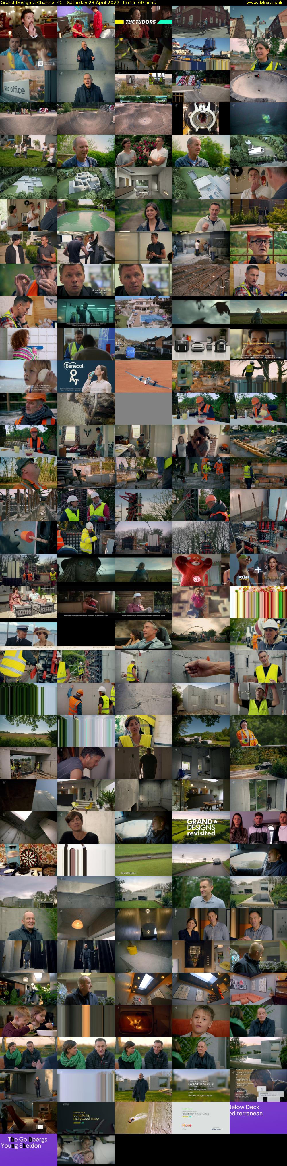 Grand Designs (Channel 4) Saturday 23 April 2022 17:15 - 18:15