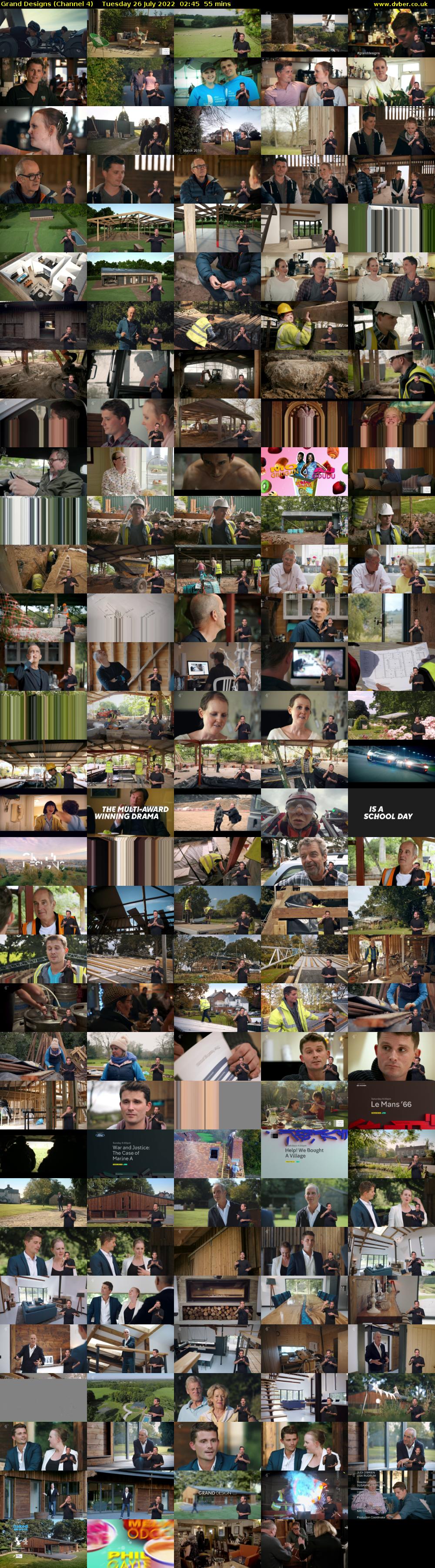 Grand Designs (Channel 4) Tuesday 26 July 2022 02:45 - 03:40