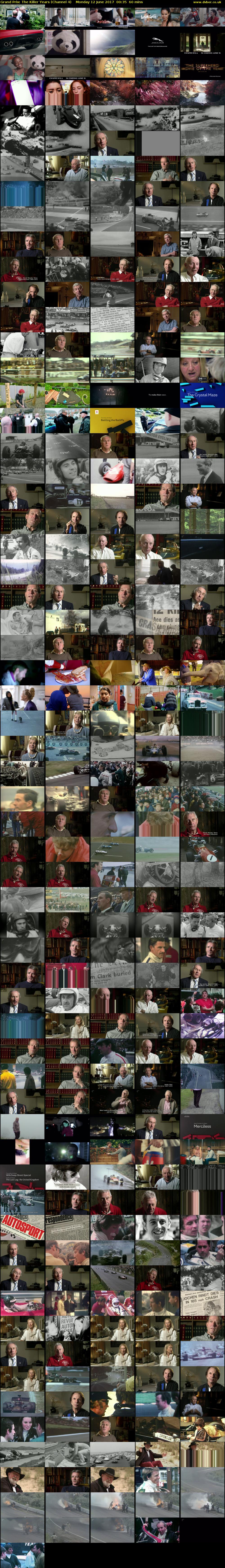 Grand Prix: The Killer Years (Channel 4) Monday 12 June 2017 00:35 - 01:35