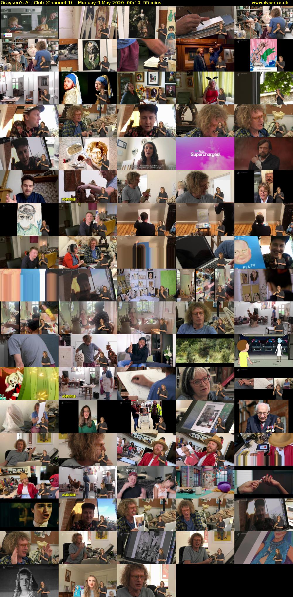 Grayson's Art Club (Channel 4) Monday 4 May 2020 00:10 - 01:05