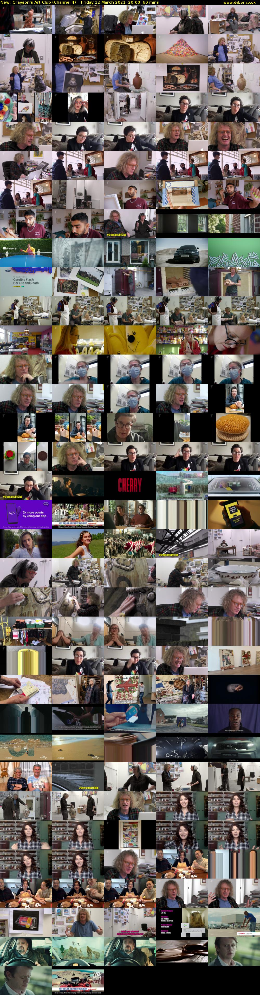 Grayson's Art Club (Channel 4) Friday 12 March 2021 20:00 - 21:00