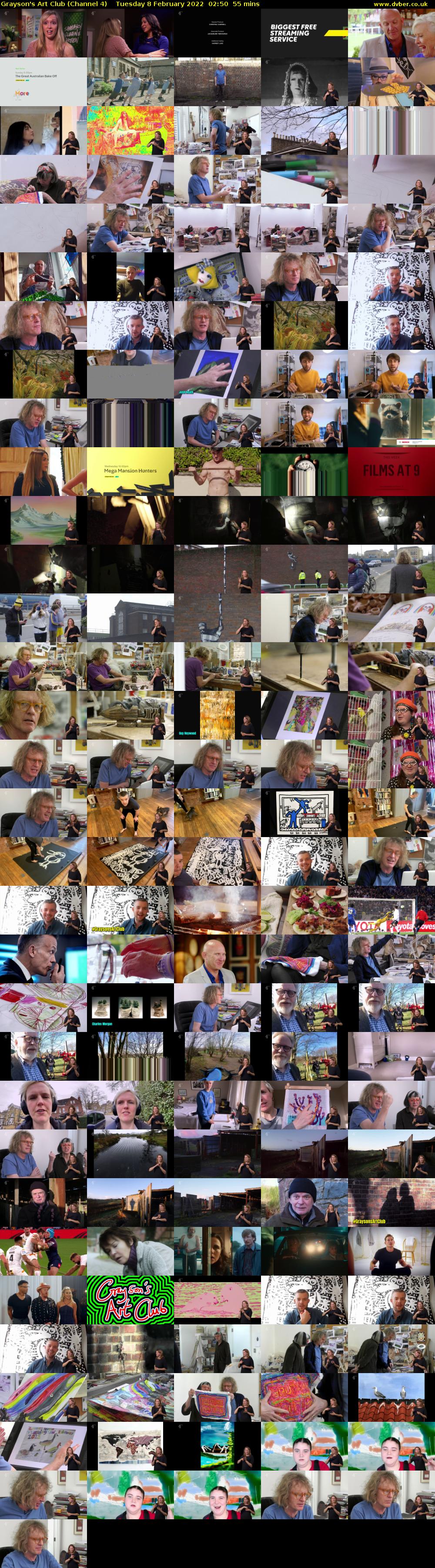 Grayson's Art Club (Channel 4) Tuesday 8 February 2022 02:50 - 03:45