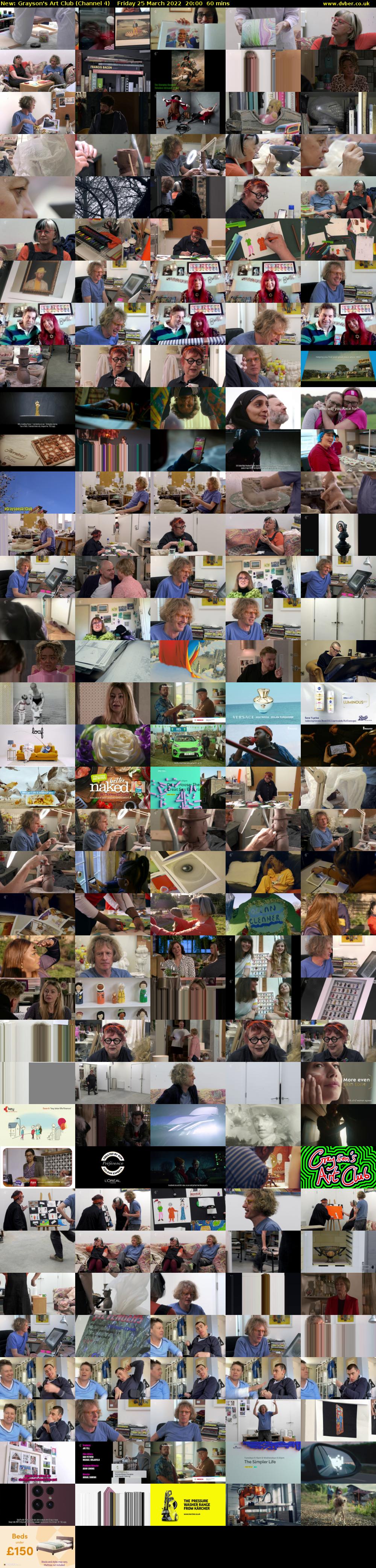 Grayson's Art Club (Channel 4) Friday 25 March 2022 20:00 - 21:00