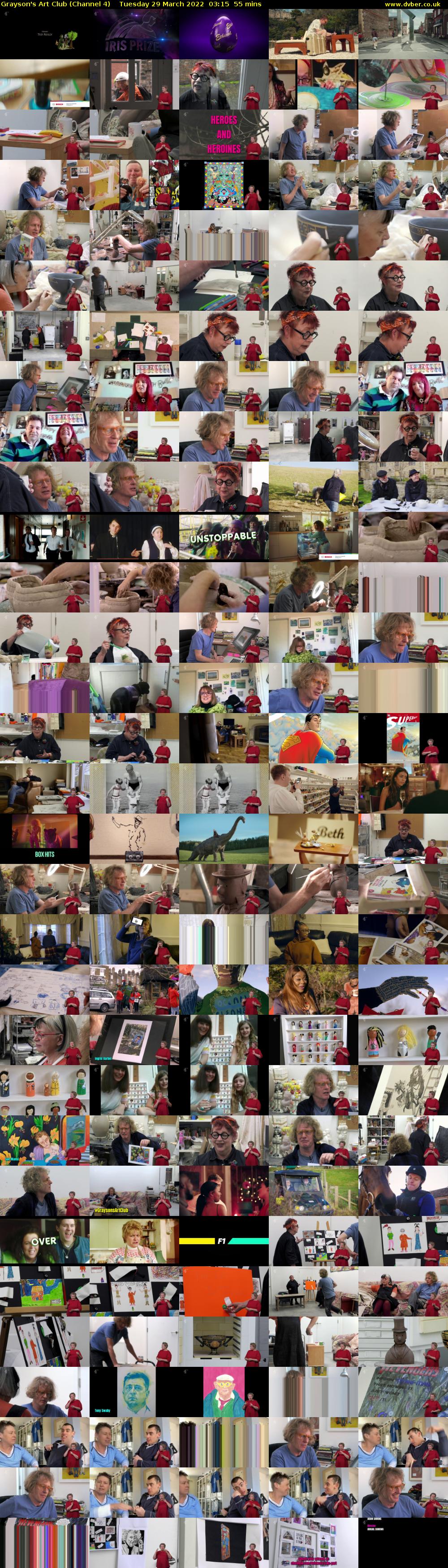 Grayson's Art Club (Channel 4) Tuesday 29 March 2022 03:15 - 04:10