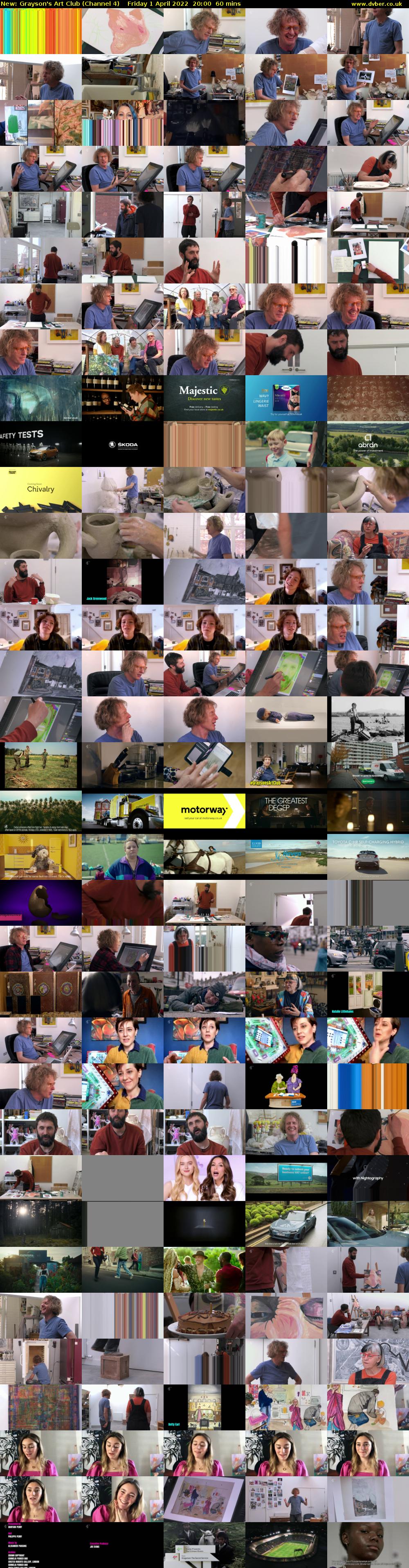 Grayson's Art Club (Channel 4) Friday 1 April 2022 20:00 - 21:00
