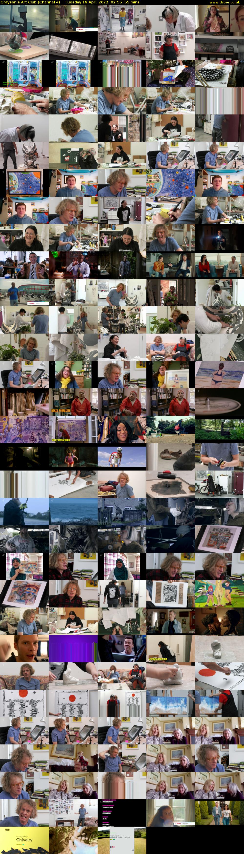 Grayson's Art Club (Channel 4) Tuesday 19 April 2022 02:55 - 03:50