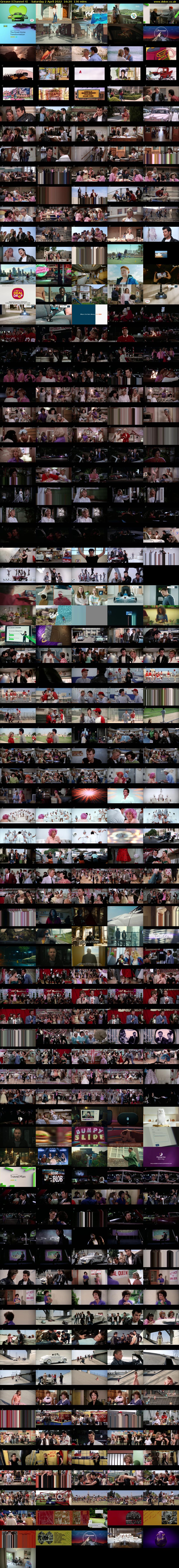 Grease (Channel 4) Saturday 2 April 2022 16:20 - 18:30