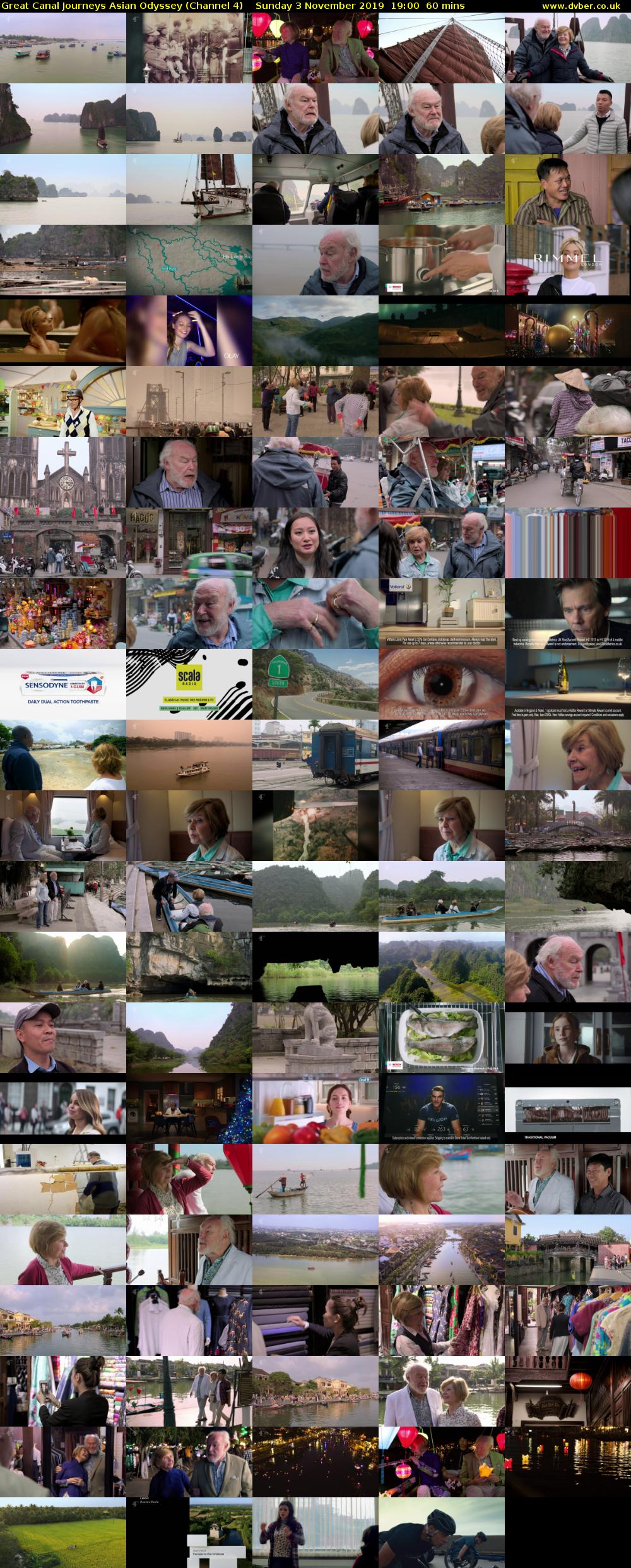 Great Canal Journeys Asian Odyssey (Channel 4) Sunday 3 November 2019 19:00 - 20:00
