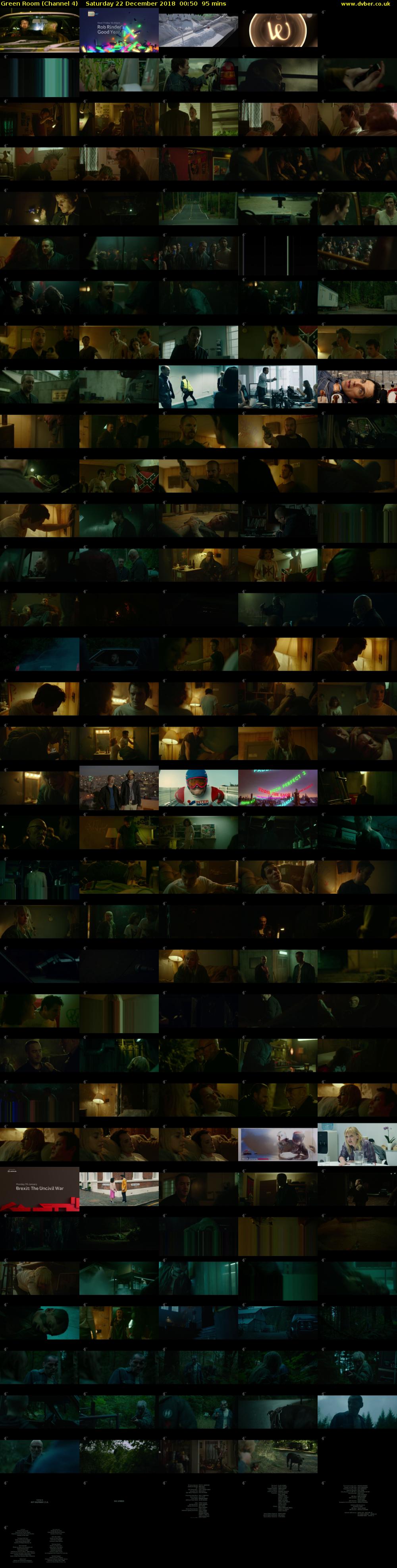 Green Room (Channel 4) Saturday 22 December 2018 00:50 - 02:25