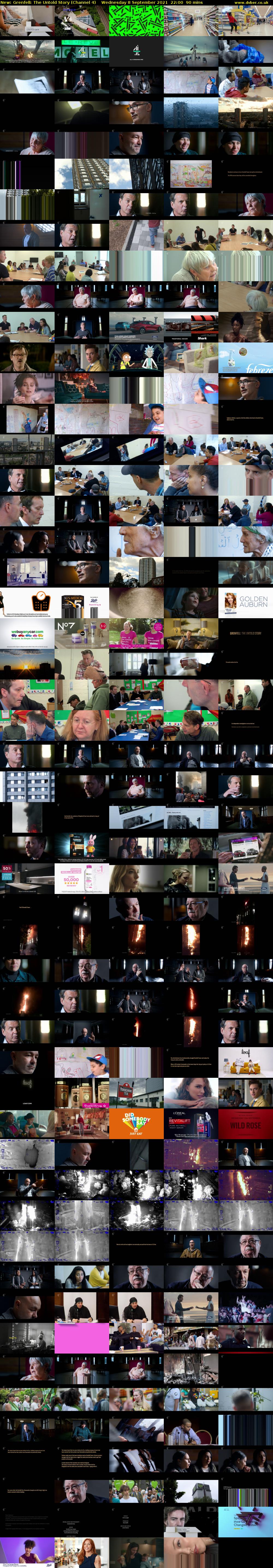 Grenfell: The Untold Story (Channel 4) Wednesday 8 September 2021 22:00 - 23:30