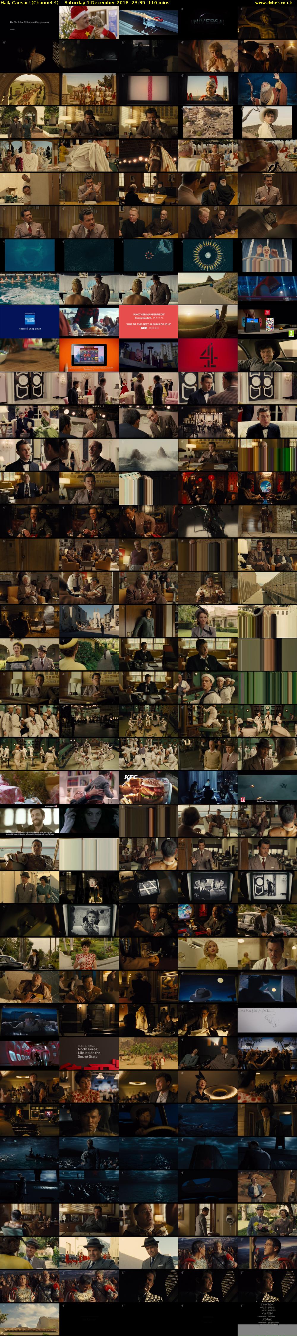Hail, Caesar! (Channel 4) Saturday 1 December 2018 23:35 - 01:25