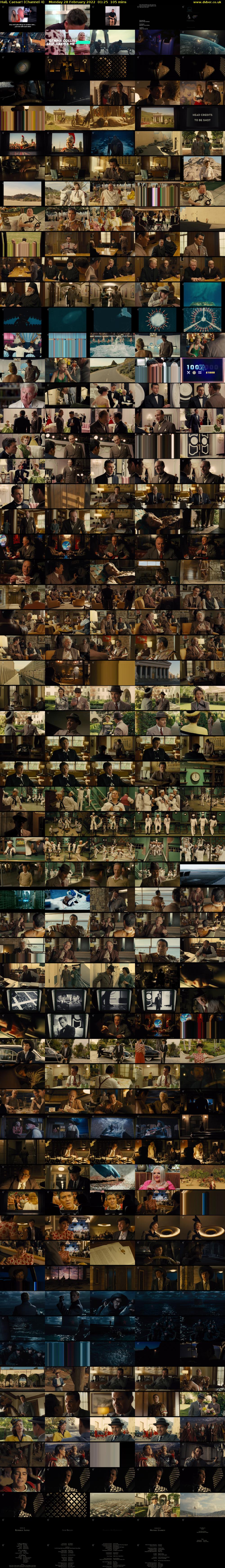 Hail, Caesar! (Channel 4) Monday 28 February 2022 01:25 - 03:10