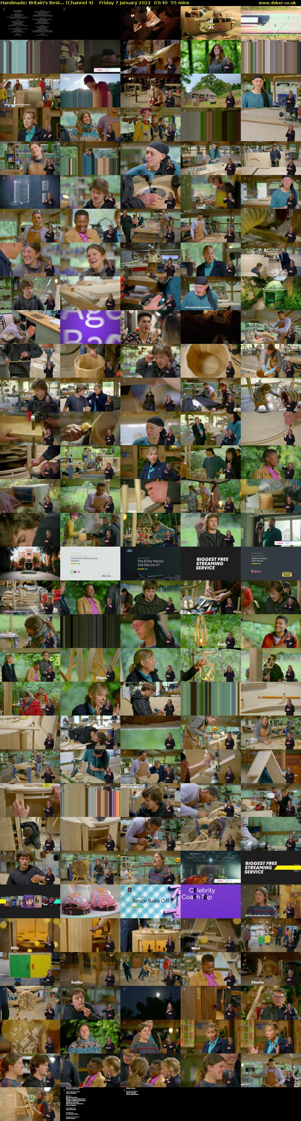 Handmade: Britain's Best... (Channel 4) Friday 7 January 2022 03:40 - 04:35