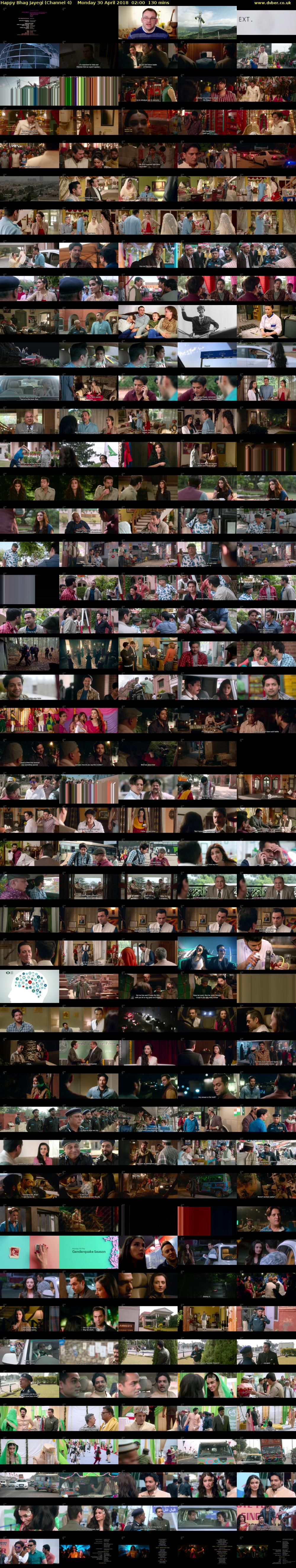 Happy Bhag Jayegi (Channel 4) Monday 30 April 2018 02:00 - 04:10