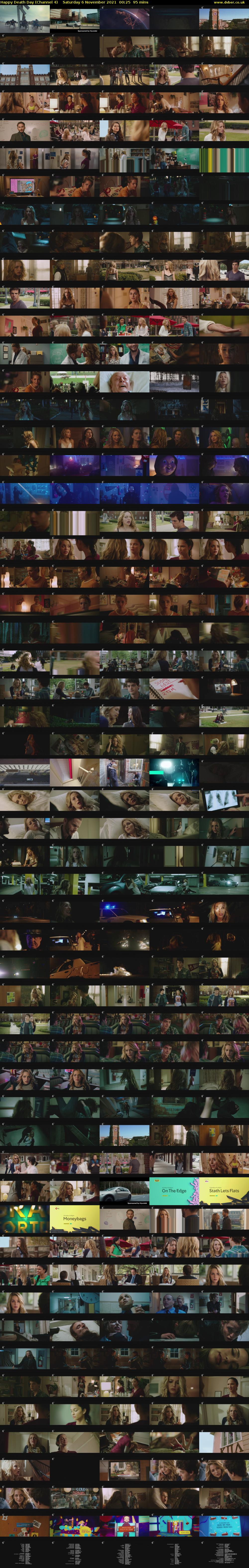 Happy Death Day (Channel 4) Saturday 6 November 2021 00:25 - 02:00