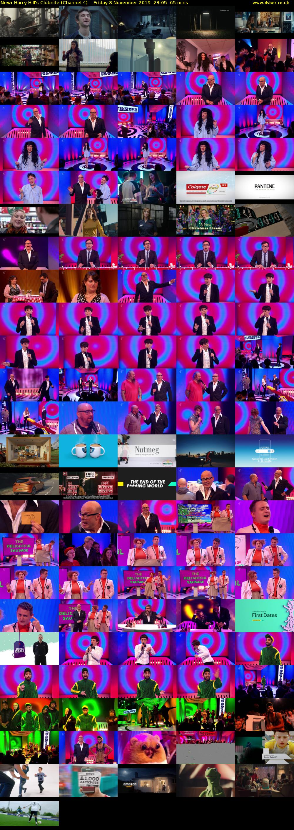 Harry Hill's Clubnite (Channel 4) Friday 8 November 2019 23:05 - 00:10
