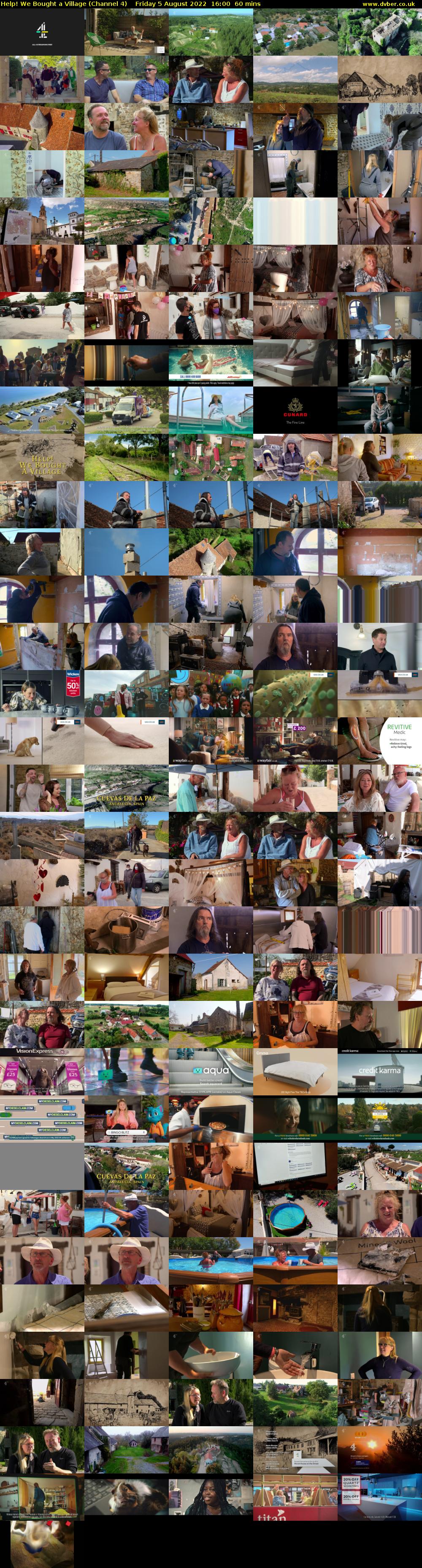 Help! We Bought a Village (Channel 4) Friday 5 August 2022 16:00 - 17:00