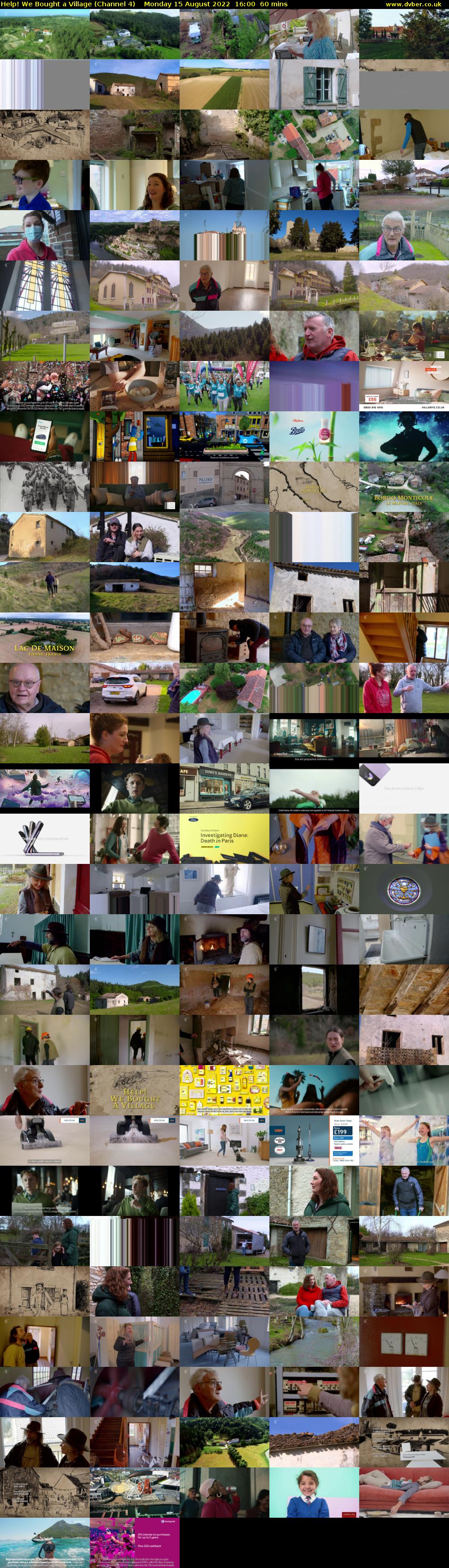 Help! We Bought a Village (Channel 4) Monday 15 August 2022 16:00 - 17:00