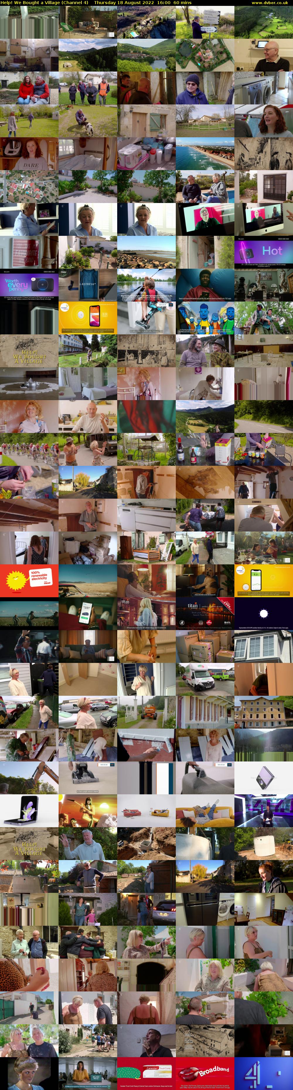 Help! We Bought a Village (Channel 4) Thursday 18 August 2022 16:00 - 17:00