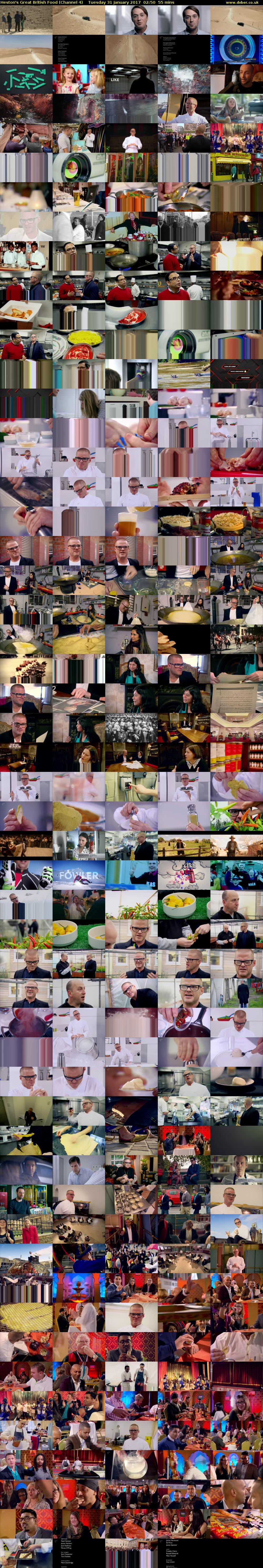 Heston's Great British Food (Channel 4) Tuesday 31 January 2017 02:50 - 03:45