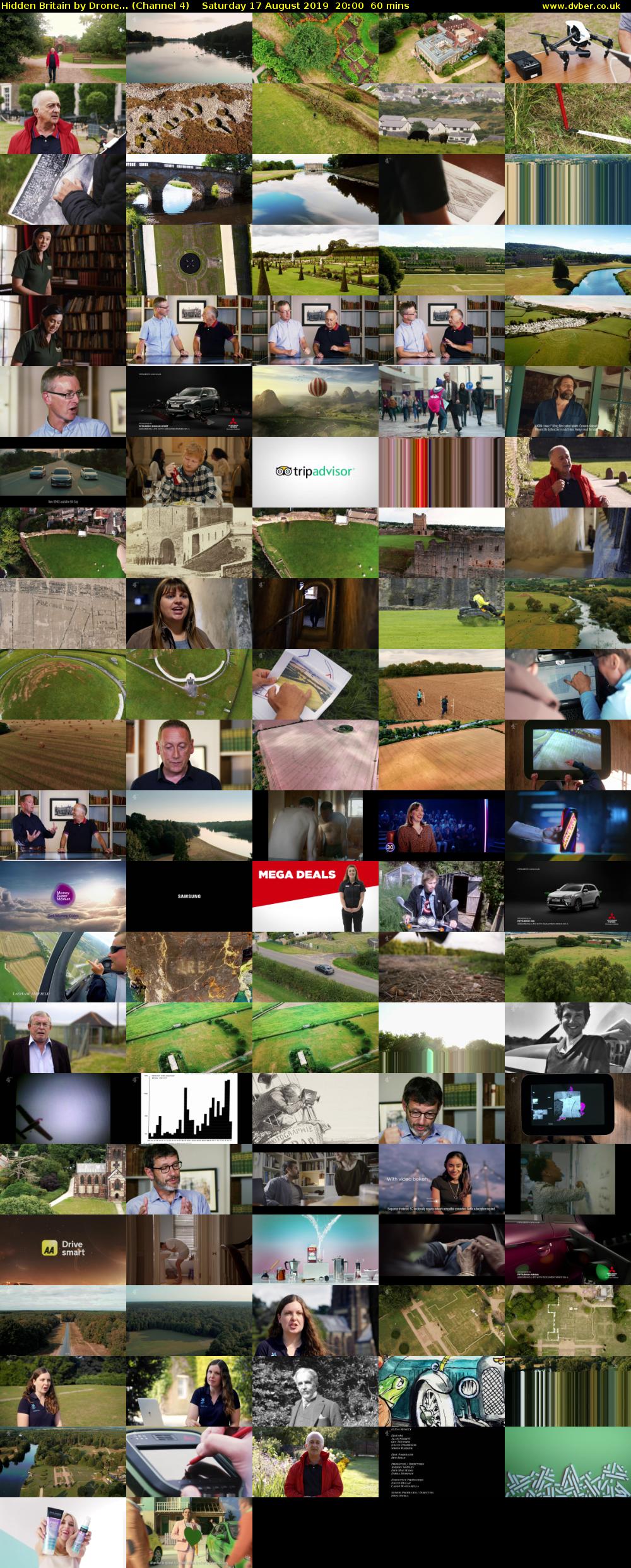 Hidden Britain by Drone... (Channel 4) Saturday 17 August 2019 20:00 - 21:00