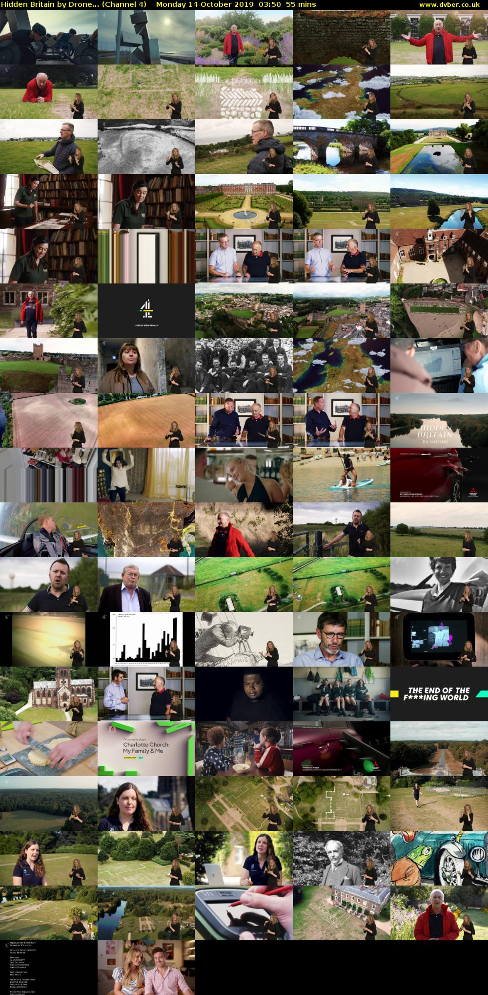 Hidden Britain by Drone... (Channel 4) Monday 14 October 2019 03:50 - 04:45