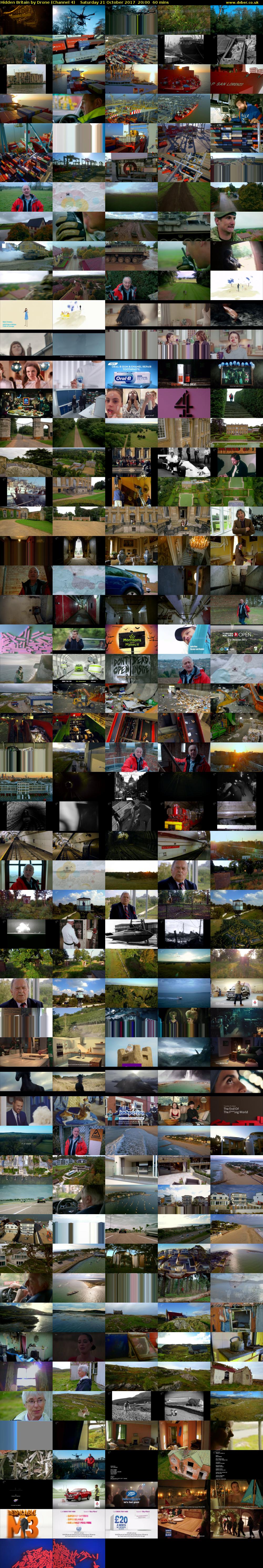 Hidden Britain by Drone (Channel 4) Saturday 21 October 2017 20:00 - 21:00