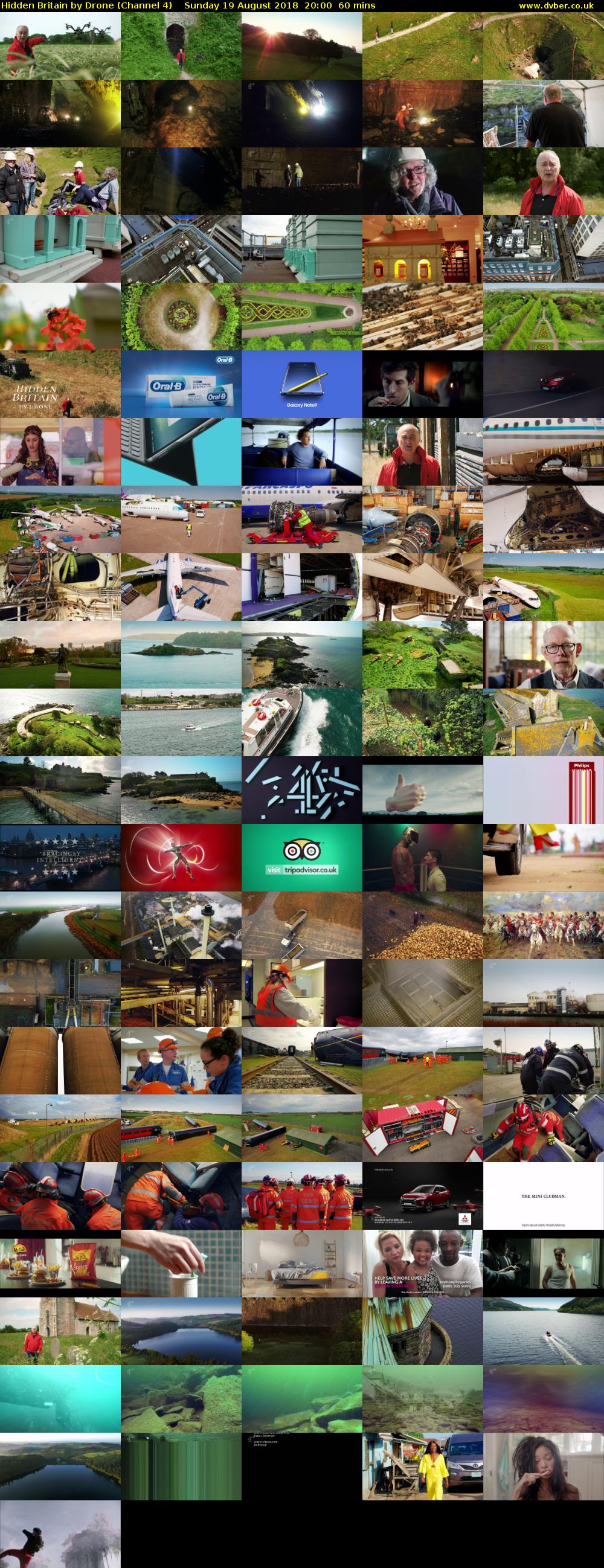 Hidden Britain by Drone (Channel 4) Sunday 19 August 2018 20:00 - 21:00