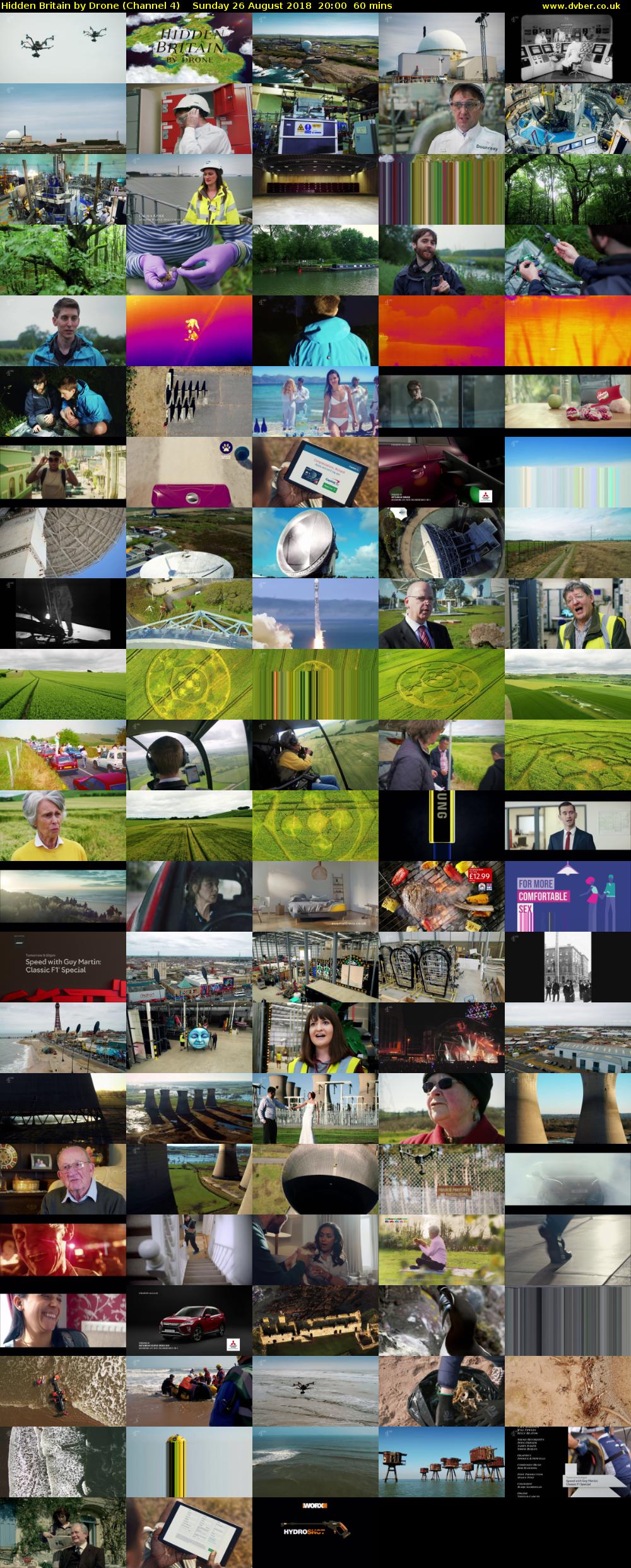 Hidden Britain by Drone (Channel 4) Sunday 26 August 2018 20:00 - 21:00