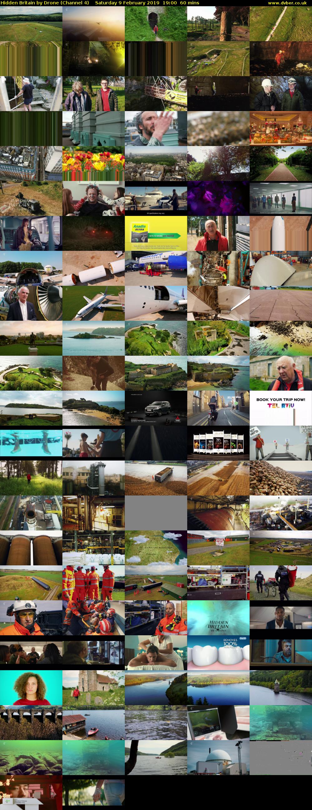 Hidden Britain by Drone (Channel 4) Saturday 9 February 2019 19:00 - 20:00