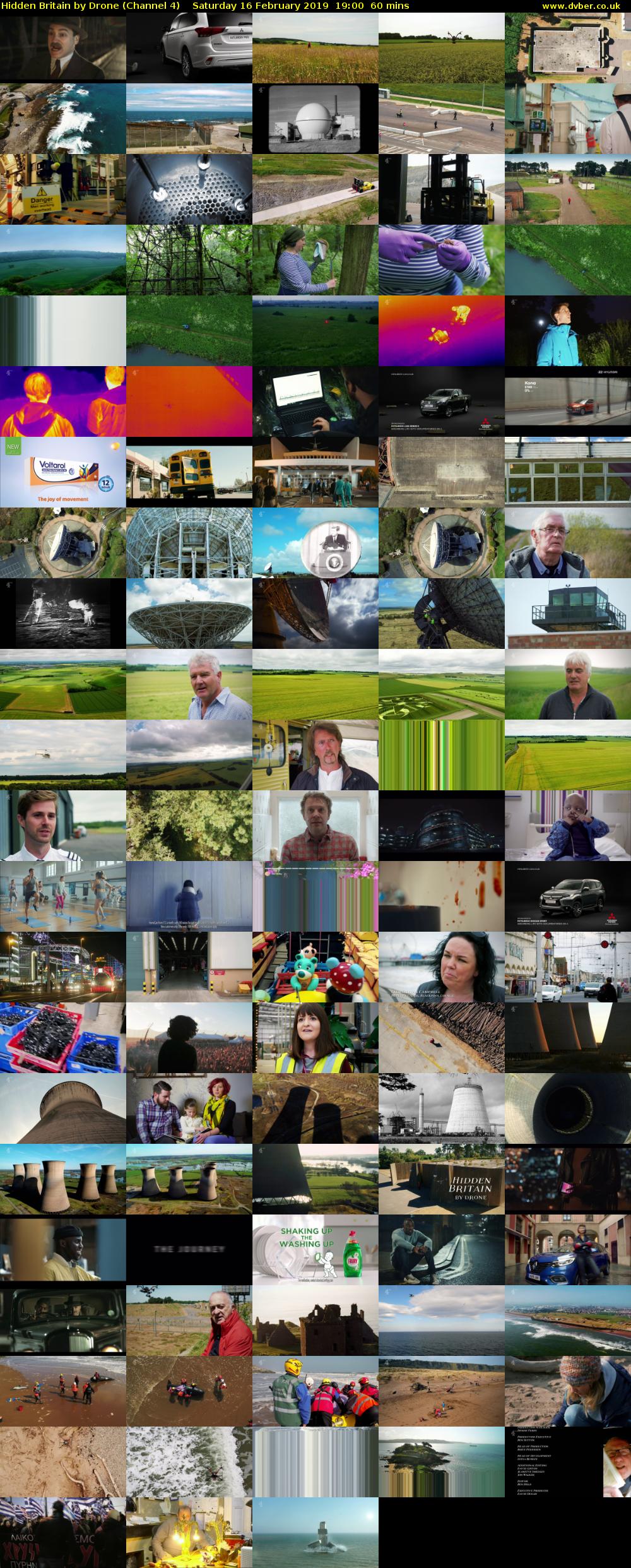 Hidden Britain by Drone (Channel 4) Saturday 16 February 2019 19:00 - 20:00