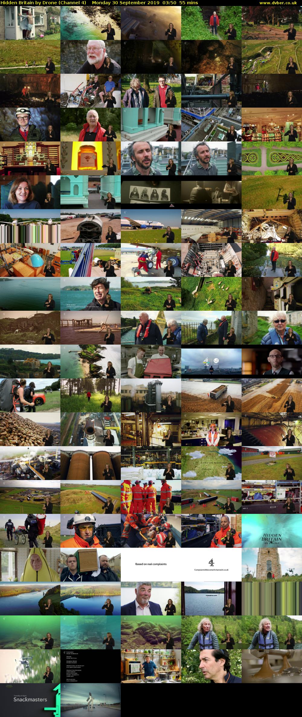 Hidden Britain by Drone (Channel 4) Monday 30 September 2019 03:50 - 04:45