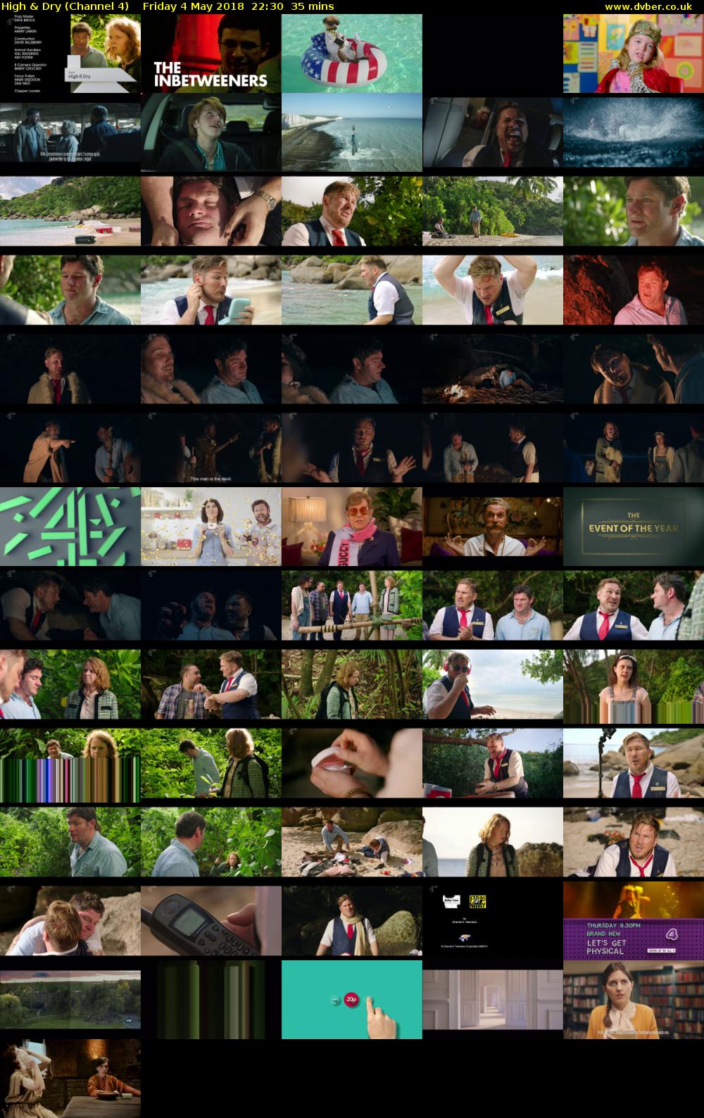 High & Dry (Channel 4) Friday 4 May 2018 22:30 - 23:05