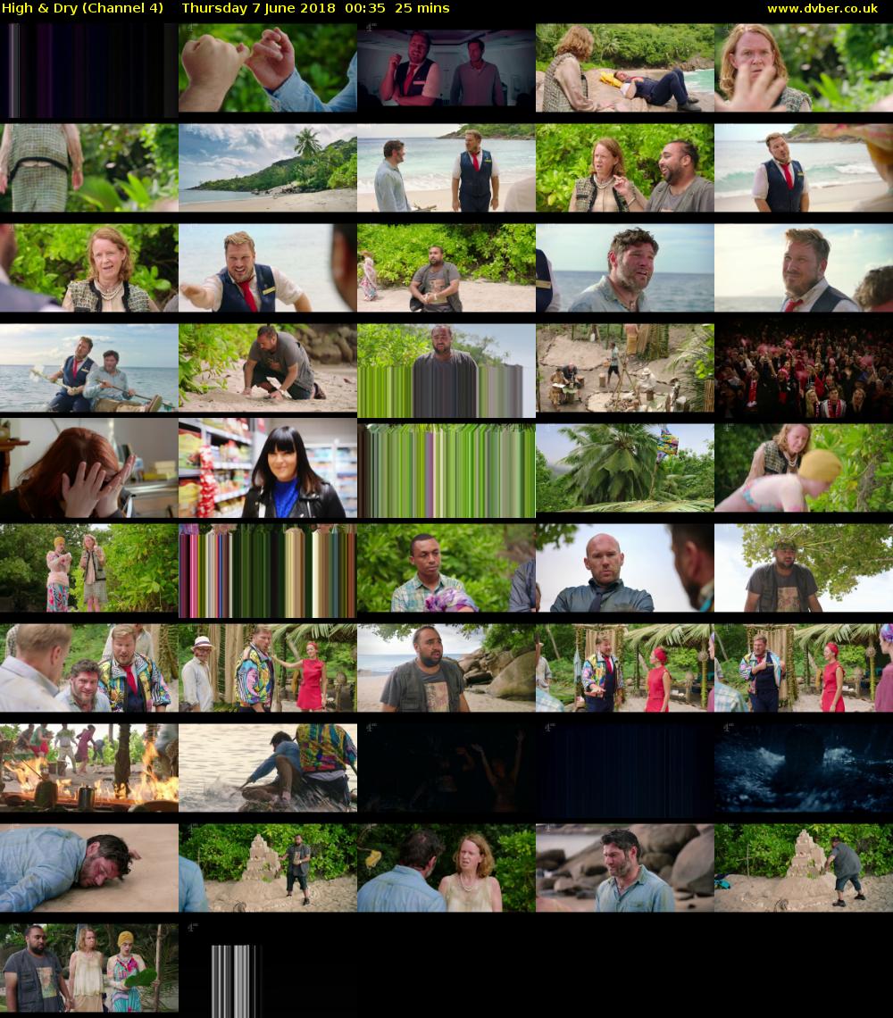 High & Dry (Channel 4) Thursday 7 June 2018 00:35 - 01:00
