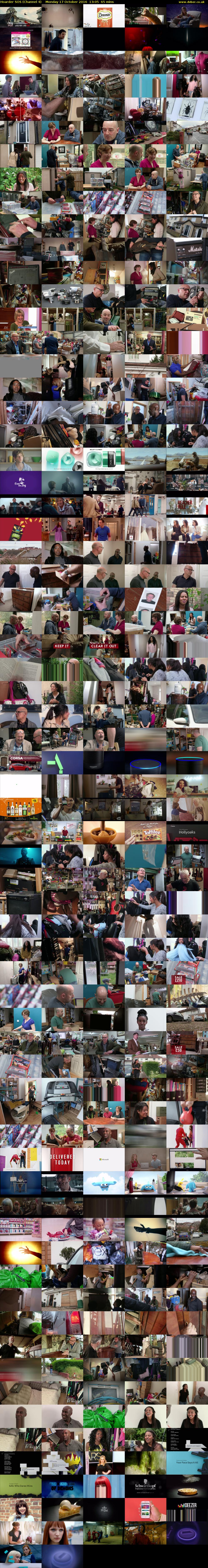 Hoarder SOS (Channel 4) Monday 17 October 2016 13:05 - 14:10