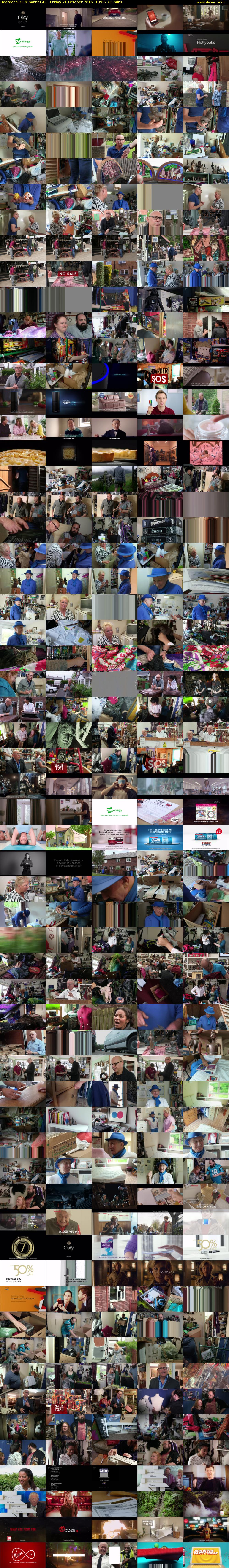 Hoarder SOS (Channel 4) Friday 21 October 2016 13:05 - 14:10
