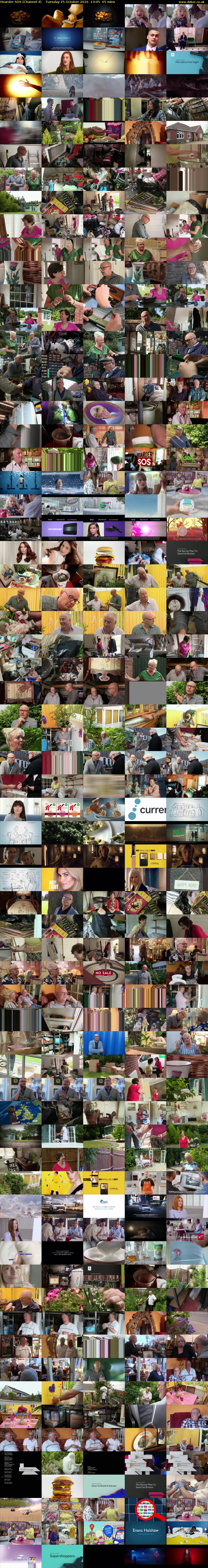 Hoarder SOS (Channel 4) Tuesday 25 October 2016 13:05 - 14:10