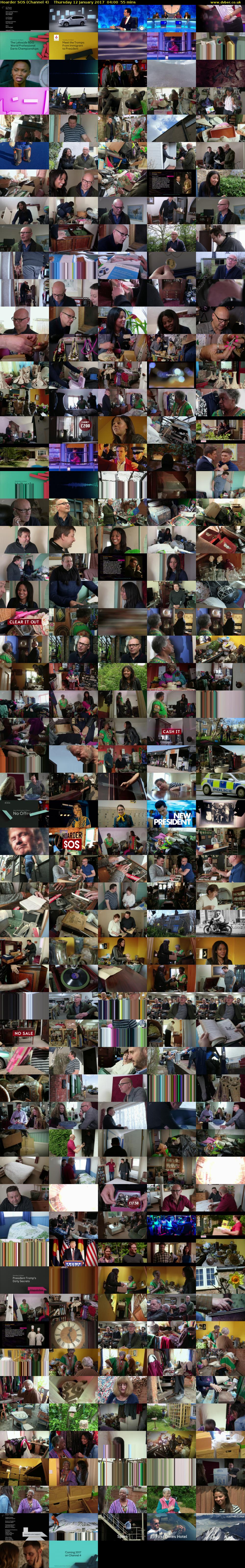 Hoarder SOS (Channel 4) Thursday 12 January 2017 04:00 - 04:55