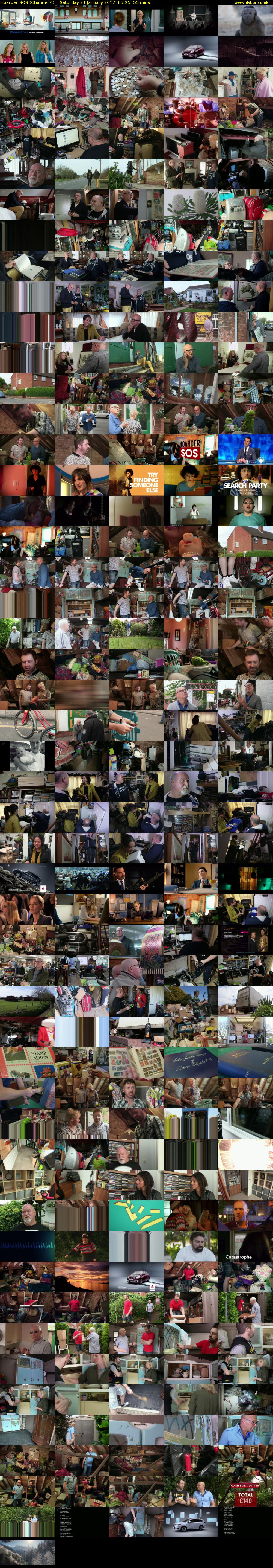 Hoarder SOS (Channel 4) Saturday 21 January 2017 05:25 - 06:20