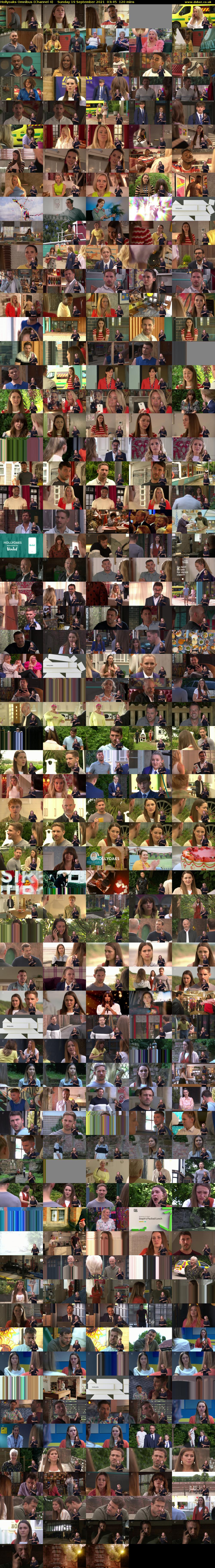Hollyoaks Omnibus (Channel 4) Sunday 19 September 2021 03:45 - 05:45