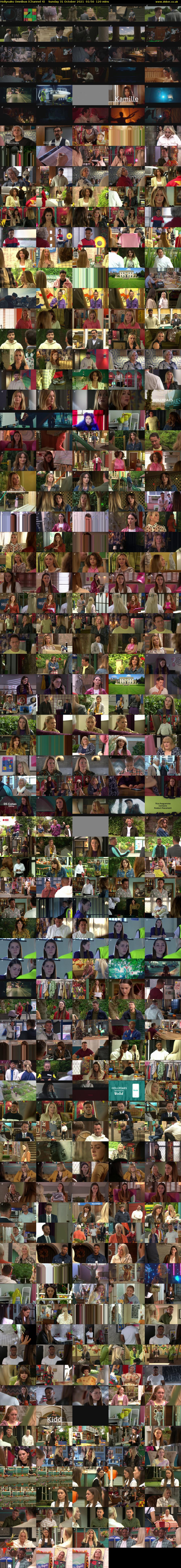 Hollyoaks Omnibus (Channel 4) Sunday 31 October 2021 01:50 - 03:50