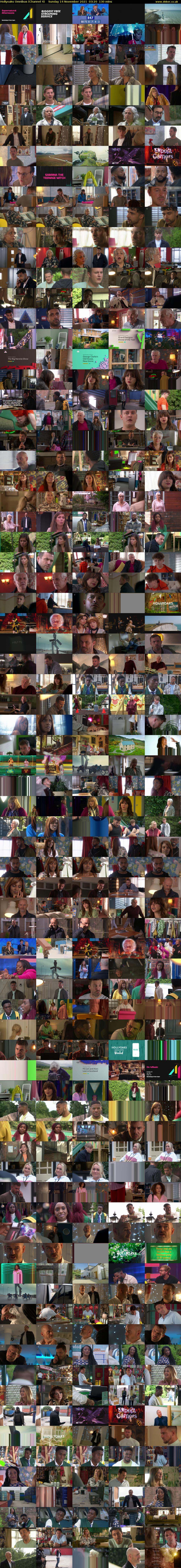 Hollyoaks Omnibus (Channel 4) Sunday 14 November 2021 03:20 - 05:30