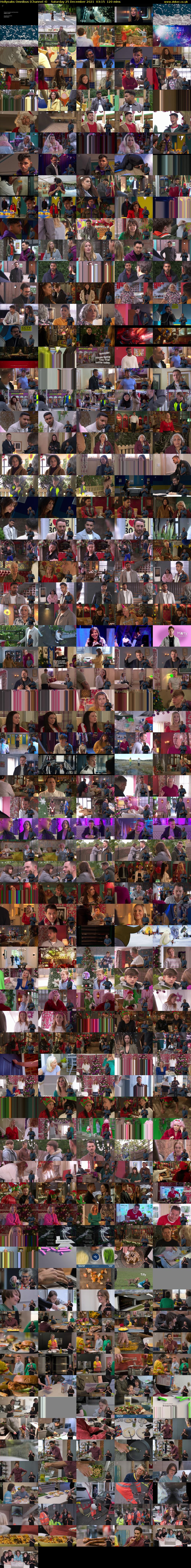 Hollyoaks Omnibus (Channel 4) Saturday 25 December 2021 03:15 - 05:15