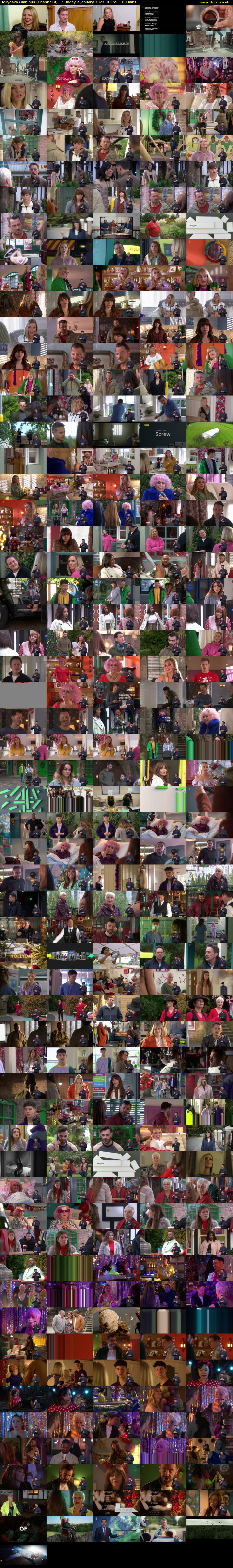 Hollyoaks Omnibus (Channel 4) Sunday 2 January 2022 03:55 - 05:35