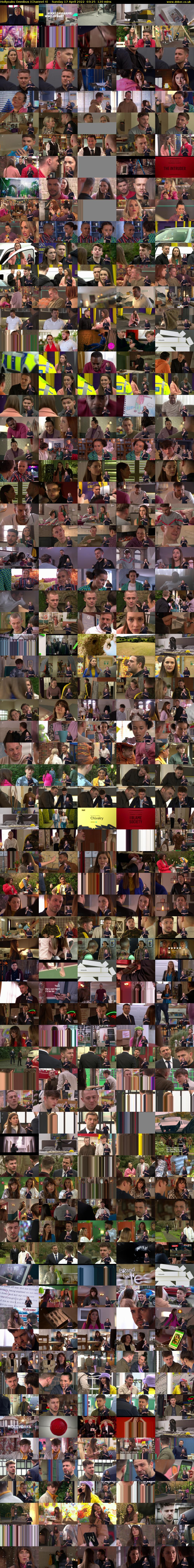 Hollyoaks Omnibus (Channel 4) Sunday 17 April 2022 03:25 - 05:25